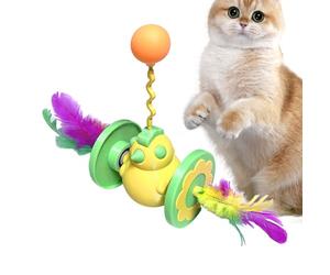 Generisch Jouet interactif pour chat - Jouet interactif pour chat - Pour l'entraînement, la chasse, l'extérieur, les sols - Tapis pour la maison, les déplacements, l'appartement, le jardin