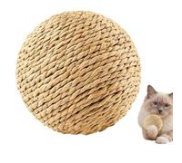 Generisch Jouet interactif pour chat - Pour soins dentaires | Balle à gratter à rouler pour la maison, appartement, chambre à coucher, balcon, terrasse, jardin, cour, sol, pièce