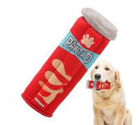 Generisch Jouet interactif pour chien - Jouet en peluche couineur doux en forme de chip de pomme de terre - Puzzle de friandises pour chien - Pour le jeu, l'entraînement contre l'ennui, les