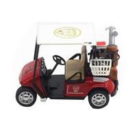 Generisch Jouet miniature de golf - Diecast Metal Golf Cart Pullback - Modèle de véhicule Pullback à l'échelle 1:36 pour , filles, cadeau, tout-petits, 4 couleurs, âge à partir de 3 ans