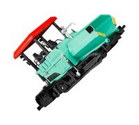 Generisch Jouet pavé avec détails de simulation, bleu | Modèle de véhicule technique métallique pour des activités pratiques de construction routière, bords sûrs, bords arrondis,