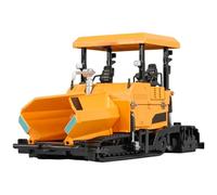 Generisch Jouet pavé avec détails de simulation, jaune | Modèle de véhicule technique métallique pour des activités pratiques de construction routière, bords sûrs, bords arrondis,