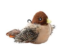 Generisch Jouet pour chat activé au toucher avec 6 sons d'animaux - Simulation de chasse interactive - Peluche pour chat intérieur - Favorise le jeu, l'exercice et la stimulation mentale pour chatons