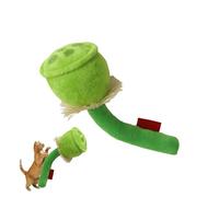 Generisch Jouet pour chat - Jouet interactif à mâcher avec bruit - Accessoire pour animaux de compagnie - Pour les chatons qui font leurs dents - Jeter à mordre - Jeu de chasse contre l'ennui