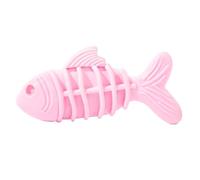 Generisch Jouet pour chien | Anneau à mâcher en forme de poisson | Jouet interactif en silicone pour animaux de compagnie Jeu à mâcher pour l'entraînement dentaire, l'ennui, l'interaction dans le