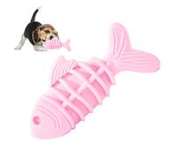 Generisch Jouet pour chien | Jouet à mâcher en forme de poisson en silicone pour animaux de compagnie Jeu interactif à mâcher pour l'entraînement dentaire, l'ennui, l'interaction dans le jardin, les