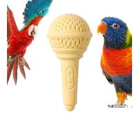 Generisch Jouet pour microphone Conure hochet pour enrichir | Jouet à mâcher pour perruches pour stimuler l'esprit et prévenir l'ennui des perruches et des pinons