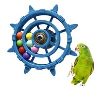 Generisch Jouet pour oiseaux pour perroquets - Hochet rotatif - Moulin à vent - Jouet interactif à mâcher - Accessoire pour animaux de compagnie - Pour lutter contre l'ennui - Conure Ara Moineau