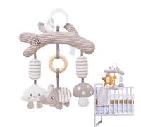 Generisch Jouet pour poussette - Arche de jeu pour poussette - Jouet éducatif mobile amovible pour fille - Voyage - Vacances