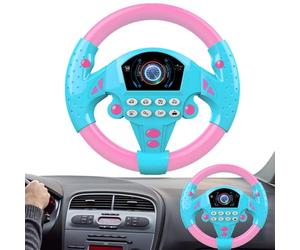 Generisch Jouet pour : simulation d'un siège de copilote avec des clignotants, comme si vous appreniez à conduire une voiture, jouet éducatif précieux pour le développement mental précoce pour