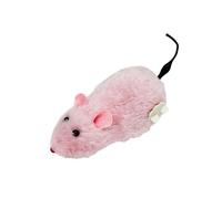 Generisch Jouet souris pour chat | Jouet de chasse en peluche pour chat à remonter pour l'intérieur - Jouet de course à mouvement souris pour chatons, jouet souris à mouvement en peluche