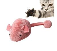 Generisch Jouet souris pour chat - Jouet d'intérieur réaliste - Accessoire interactif avec bruit automatique - Jeu de chasse pour l'intérieur et l'extérieur - Pour anniversaire, Noël