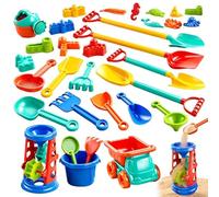 Generisch Jouets de plage Châteaux de sable d'été - Jouet pour les voyages d'été, les vacances, les plages, les jardins, les arrière-cours, les parcs et | Multi-usage extérieur et intérieur