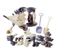 Generisch Jouets de plage - Kit de 20 formes | Jeux de voyage amusants, kit de jeu portable pour enfants, compétences techniques développées, accessoires d'été en plein air pour les activités de plage