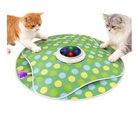 Generisch Jouets électroniques pour chat - Jeu automatique avec étui de protection - Jouet électrique stimulant pour chat - Avec canne à pêche - Pour le mouvement, la chasse, le divertissement, le jeu
