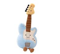Generisch Jouets en peluche - Figurine animée d'un instrument à cordes comme poupée, instrument de musique en peluche, pour la décoration de la maison, du canapé, des enfants, cadeau d'anniversaire