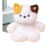 Generisch Jouets en peluche, ours et chat - Coussin en peluche doux comme décoration de jouet pour adultes filles bébé appartement temps de jeu