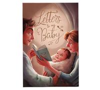 Generisch Journal de souvenirs | Lettres pour nouveau-nés, parents, 50 feuilles, journal de relations avec les parents et les enfants, comme cadeau de grossesse, cadeau de fête prénatale, cadeau