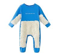 Generisch Jumpups Garçons Filles Romantique Bébé Nouveau-Né Solide Onesie Serpillère Rampe Bébé Bébé Fille Barboteuse &, bleu, 12-18 mois