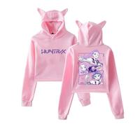 Generisch K-pop Film Demon Sweat-shirts à manches longues avec imprimé anime Merch Kpop Membre Sweat à capuche esthétique à manches longues Hip-Hop Veste à capuche pour adolescentes et filles, 19
