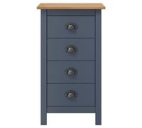 Generisch Kangmusi Hill 288913 Buffet en pin massif Gris 46 x 35 x 80 cm