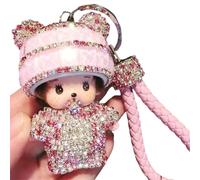 Generisch Kiki Monchichi Porte-clés (rose)