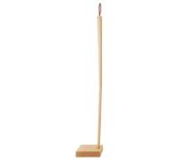 Generisch Kime Chausse-pied avec support, long manche, chausse-pied en bois, 68 cm, fabriqué au Japon, chausse-pied, crème, bois d'érable