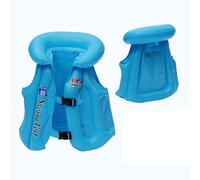 Generisch Kinder Outdoor Schwimmweste Sommer Strandkleidung Einstellbare Schwimmhilfe Für Wasseraktivitäten Leichte Bequeme Sonne (bleu, 1-4 ans)