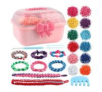 Generisch Kit de bricolage pour bracelets | Jouets pour bricoler des élastiques | Kit créatif pour, anniversaire, maison, école