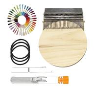 Generisch Kit de broderie à broder et à réparer - Petits outils de tissage avec crochets pour jeans - Kit de métier à - Pour débutants, bricoleurs, couturiers, designers, grand-mère