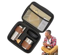 Generisch Kit de camping à café - Machine à café de camp facile à voyager avec kit compact | Équipement de café multifonction en plein air pour les excursions en randonnée, les sacs à dos d'aventure