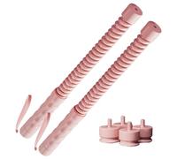 Generisch Kit de cordes de combat d'entraînement - 2 pièces cordes de poids réglables robustes | cordes de fitness sans fil pour salle de gym, boxe, aérobic, sport, entraînement complet du corps