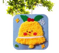 Generisch Kit de couture pour enfants - Kit de couture d'animaux | Easy DIY Christmas Theme Crafts | Kits d'artisanat en papier pour enfants | Kit de broderie DIY | Pour anniversaire fille enfant