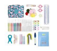 Generisch Kit de crochet, avec instructions en papier, kit de crochet pour adultes débutants, adultes, avancés, débutants, projets de groupe, cadeau de Noël, d'anniversaire