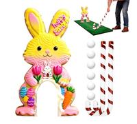 Generisch - Kit de golf - Activité intérieure portable - Parcours de golf de fête avec balles et clubs - Pour les réunions de famille, les fêtes à l'intérieur, la maison, le salon, la chambre à