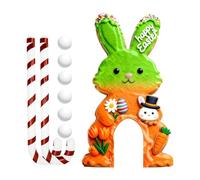 Generisch Kit de Golf pour - Activités de Pâques - Parcours de Golf avec balles et Clubs - pour réunion de Famille, fête, Maison, Salon, Chambre à Coucher, Salle de Jeux intérieure
