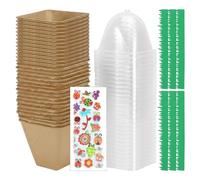 Generisch Kit de jardinage éducatif, jouet de pot de fleurs, kit de serre d'intérieur avec outils, kit de plantes portable, kit éducatif avec activités pratiques, plaisir à la maison pour enfants et