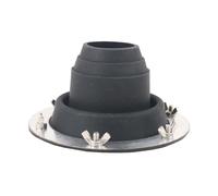 Generisch Kit de levage de cuisinière pour tente, cric de cuisinière, manchon de tuyau en silicone clignotant | Manchon flexible de tuyau de levage de toit, raccord de gaz d'échappement pour tente à