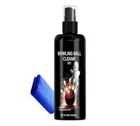 Generisch Kit de nettoyage pour boules de bowling - 100 ml - Avec chiffon en microfibre - Accessoire de sport - Spray de nettoyage pour boules de bowling - Pour enlever les taches d'huile, les rayures