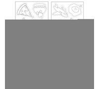 Generisch Kit de peinture en mousse - Papier de peinture magique avec effet structuré - Toile activée à l'eau pour la maison, l'atelier, l'école, les cours