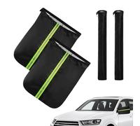 Generisch Kit de protection pour essuie-glace - Protection pour rétroviseurs latéraux de voiture et contre la neige, toutes saisons, coupe-vent, résistant à la poussière, protection contre la neige