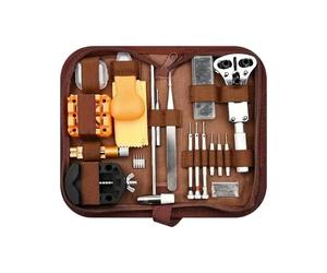 Generisch Kit de réparation de montre, kit d'ajustement du bracelet | Kit d'outils de réparation de montres pour hommes, techniciens, ateliers, maisons, magasins ainsi que pour l'entretien et