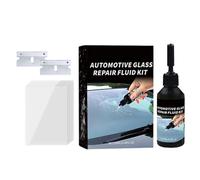 Generisch Kit de réparation de pare-brise | Kit de réparation pour vitre de voiture pour éclats de gravillons | Avec outil empêche la propagation du liquide de surface claire pour atelier, déplacement