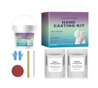 Generisch Kit de sculpture à la main pour couples - Outil de sculpture en plâtre fait à la main, kit familial pour façonner les mains, pour amis, petit ami, petite amie, Saint-Valentin, fête des mères