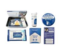 Generisch Kit de survie Gag - Portable compact avec lingettes humides, 1 pack humoristique pour urgences de salle de bain, étui de sauvetage comédique avec mouchoirs, équipement fantaisie, sac à dos