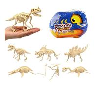 Generisch Kit d'excavation de dinosaures | Jouet dinosaure menthe et plaisir d'apprentissage - Os d'animaux à creuser pour - Pour filles et dans la salle de ans la crèche en