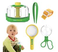Generisch Kit d'exploration en plein air - Jouet éducatif portable - Jouet d'exploration scientifique flexible - Avec boîte d'observation créative - Jouet éducatif d'exploration pour fille