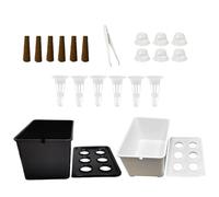 Generisch Kit d'intérieur - Jardinière Solaire - Kit de Jardin Complet pour | Maison, Balcon, Appartement pour légumes, Herbes, Simple, Durable, Le