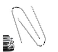 Generisch Kit d'outils de démontage stéréo - En acier inoxydable - Accessoires intérieurs - 2 pièces - Pour camion, SUV, pick-up, moto, montage, garage, atelier