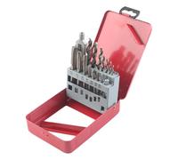 Generisch Kit d'outils de taraudage - 16 pièces - Tarauds réglables - Outils de coupe pour réparation industrielle, mécanicien, travail du bois, travail du métal, taraudage